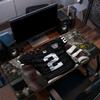 Ashton Jeanty Mouse Pad, Large Gaming Desk Mat, Non-slip XXL Mousepad for Laptop & Tablet, Mini PC Playmat with Stitched Edges