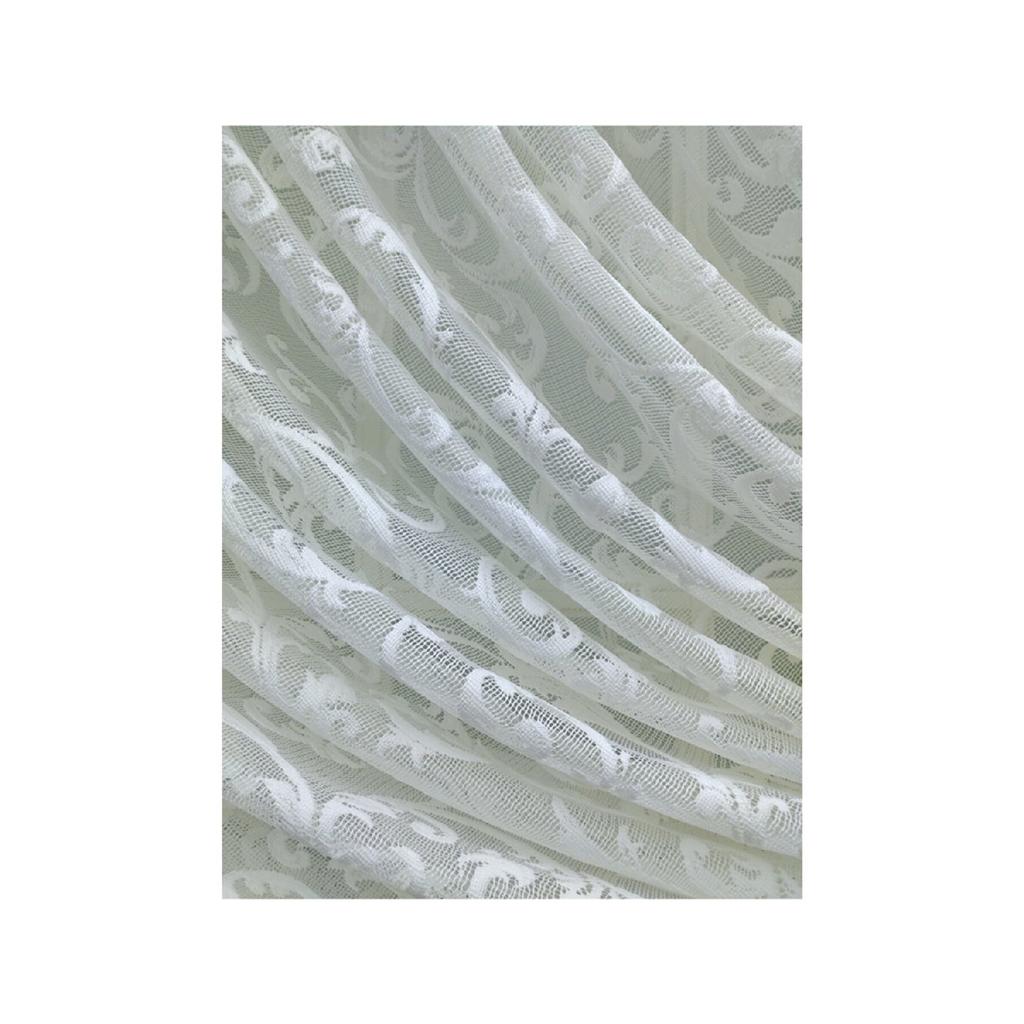 Специальная вязаная фактурная занавеска из тюля Cruve, 300x260 см, ворс 1/4 Esse6063