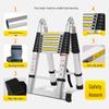 Aluminum Alloy Multifunctional Folding Ladder: Portable, Thickened, and Telescopic Herringbone Design