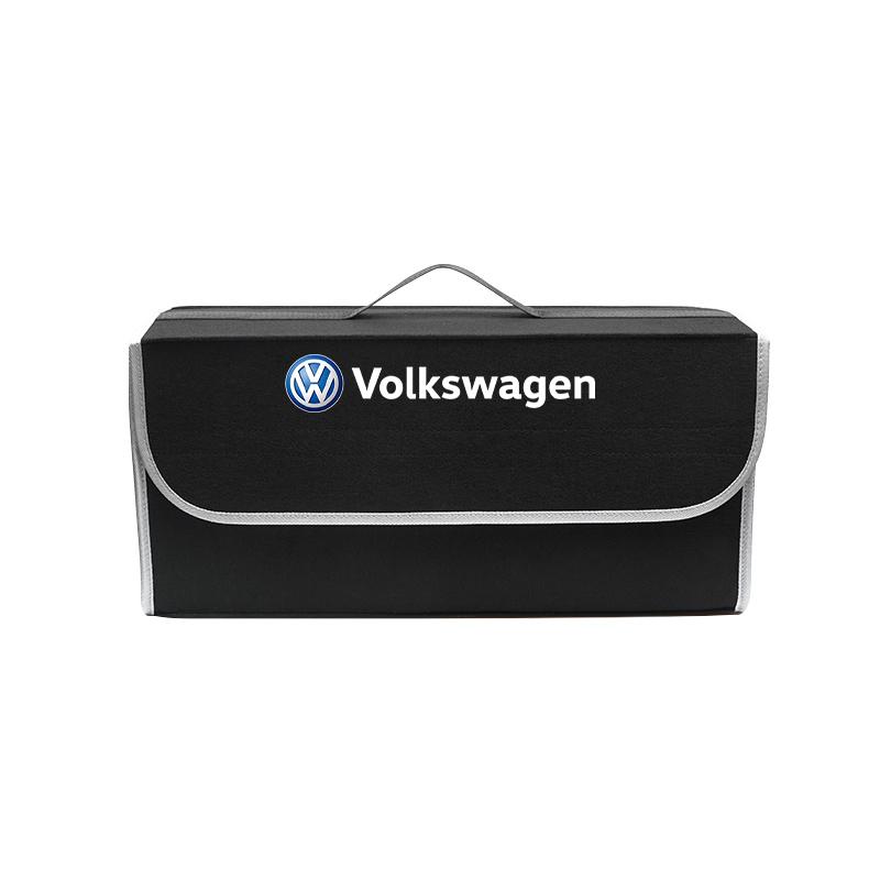 Car Internal accessories Trunk Organizer Box Large Capacity Keychain For VW Golf Amarok T5 Phaeton Teramont ID3 Tiguan T-Cross P