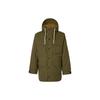 Solid Color Casual Hooded Long Sleeve Down Jacket Men Outerwear Green A6959-302