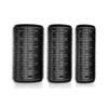 Miso Line Premium Aluminum Thermal Conductive Curling Rollers Set, Black (3 Pieces: 5cm + 4cm...), 1 Set