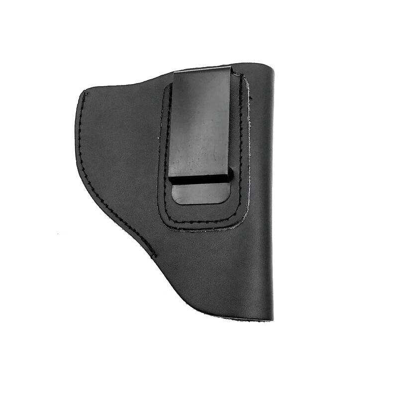 Tactical Leather Revolver Holster Waist Bag