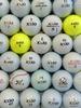 Lost Balls Различные популярные производители AB B Rank Golf Balls 50 штук 50 Balls Value Set [50 Pieces] (X)