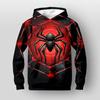 Boys 3D Spider Hoodie Pullover Long Sleeve 3D Print Fall Winter Fashion Streetwear Cool Polyester Kids 3-12 Years Outdoor Casual Daily Regular Fit