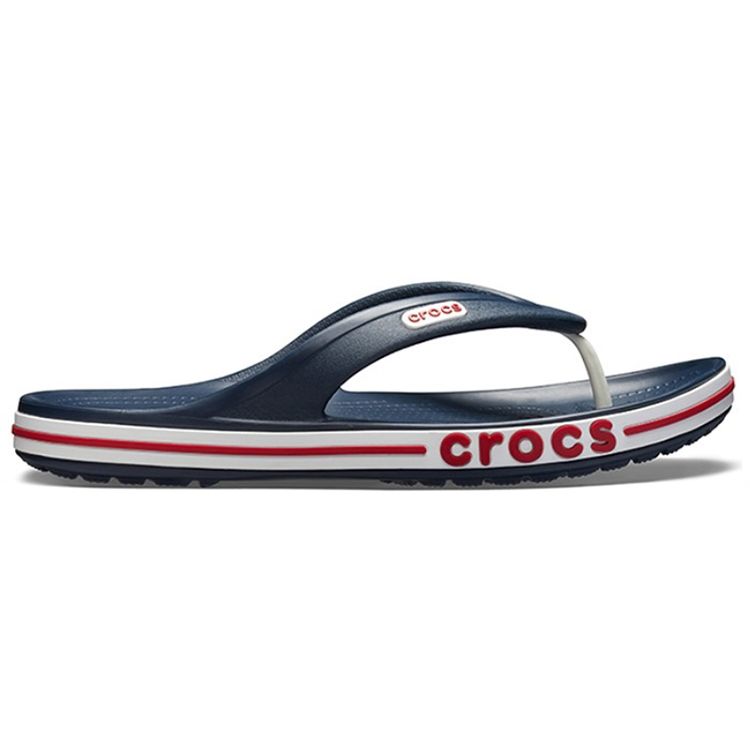 Crocs Bayaband Нескользящие Прочные Спортивные Клоги Унисекс Обувь Темно-синие 205393-4CC