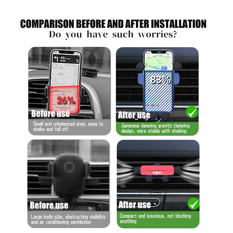Car Phone Holder Air Vent Clip Mount Cellphone GPS Stand Support For Opel Insignia Corsa Zafira Mokka Grandland MOVANO Ampera KC5