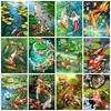 Diamond Painting Fish Picture Of Rhinestones Mosaic Diamond Embroidery Full Round Animals Cross Stitich Home Decor