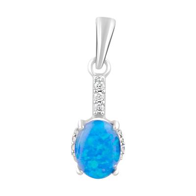 Серебряная подвеска с опалом 0.735ct (2090366)