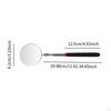 Automotive Inspection Mirror Auto Repair Telescoping Lightweight Comfortable Handle with Lamp