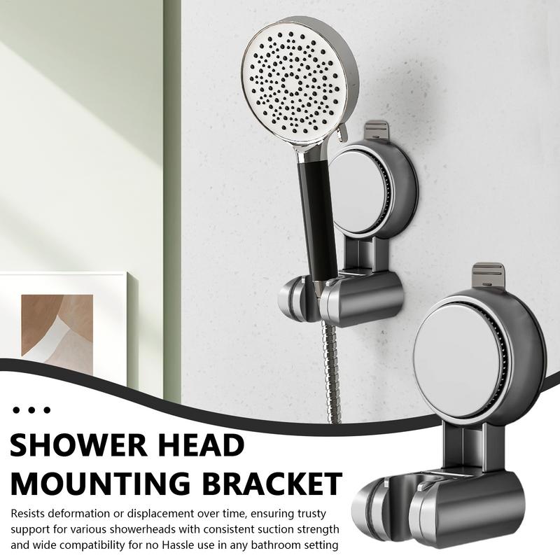 Держатель для душевой лейки Настенное крепление Держатель для душевого распылителя Вращающийся на 360 градусов Адаптер Крепление Фиксация для автофургона Ванны