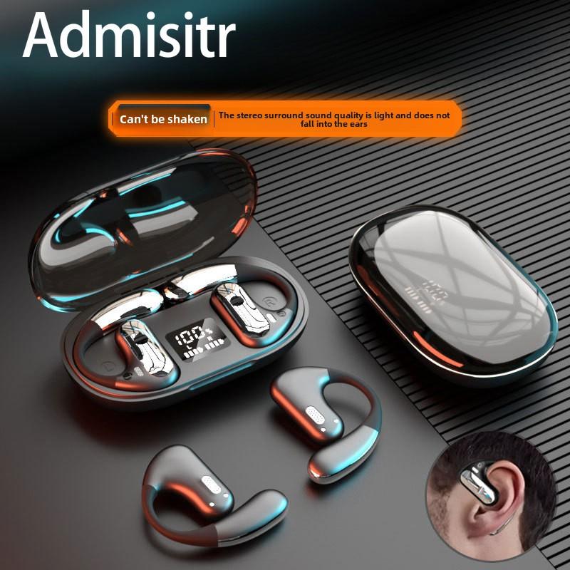 New Sports Bluetooth Headset Open OWS Bone Conduction Concept Air Conduction Does Not Reach The Ears