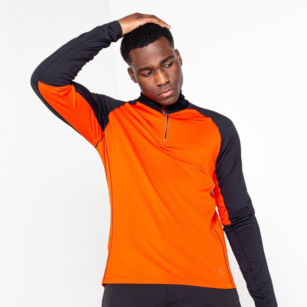 Mens Fuser Core Stretch Half Zip Thermal Top