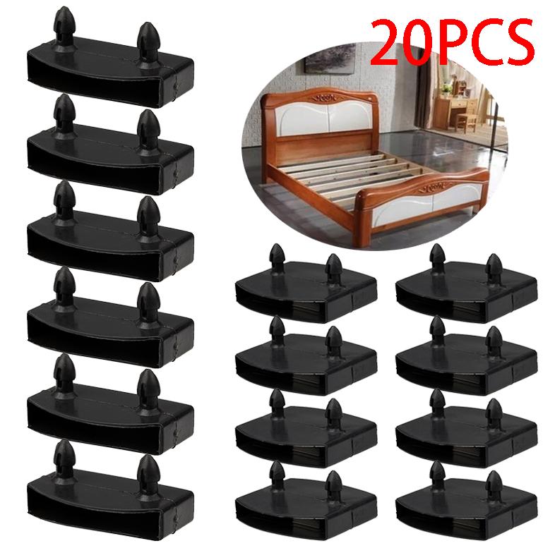 Plastic Bed Slat End Caps Holders Wooden Slats Bed Base Holding Securing Bed Furniture Replacement Accessories