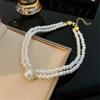 Retro Pearl Necklace Is Fashionable, Light Luxury, High-end, Clavicle Chain,  And Versatile