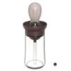 Kitchen Oil Bottle Silicone Glass Oil Container With Brush Barbecue Spray Bottle Oil Dispenser For Kitchen Cooking BBQ Tool