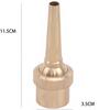 For Landscaping Fountain Spray Head Fountain Nozzle Garden Library Amusement Park Brass