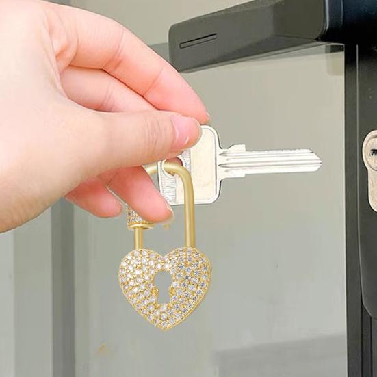 Decorative Buckle Cross Turnbuckle Clasp with Clear Rhinestones Easy Screw Locking Jewelry Connector Bracelets Necklaces Keychains DIY