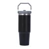Stainless Steel MYEEDA Tumbler with and Stainless Steel Vacuum Insulated Coffee Large Insulated Washable Water Wide Cold Convenience Store Coffee Car