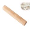 1 шт. Деревянная скалка для раскатывания лапши, помадка, тесто, стол, скалка для пельменей, твердый деревянный инструмент для выпечки, кухонный инструмент