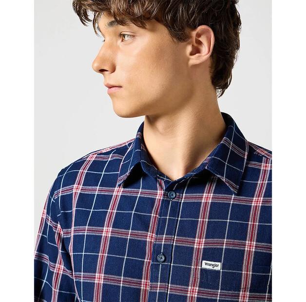 Wrangler 1 Pkt Long Sleeve Shirt