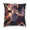 Pochita Chainsaw Man Manga Pillowcase Soft Polyester Cushion Cover Decorations Pillow Case Cover Home Zippered Xcm