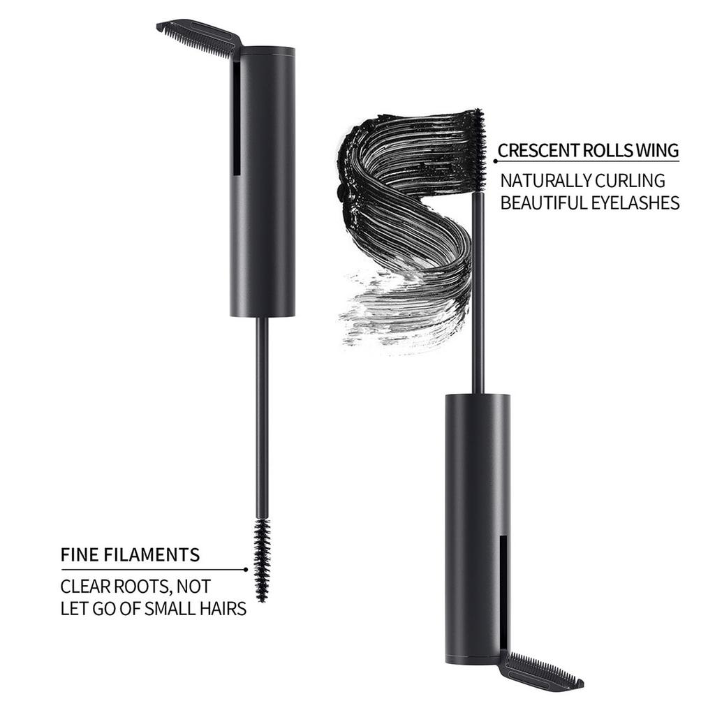 Тушь для ресниц с маленькой кисточкой Водостойкая, тонкая, не размазывающаяся, густая и вьющаяся тушь для ресниц