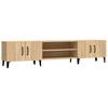 TV Cabinet in Sonoma Oak 180 x 31.5 x 40 cm Particleboard