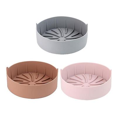 Силиконовая фритюрница, многоразовая корзина для фритюрницы, лоток для фритюрницы, антипригарные принадлежности для выпечки