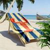 Lobster Striped Beach Towel A must-have beach towel for beach travel