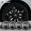 56MM 4Pcs Car Logo Wheel Hub Center Sticker Accessories For Volvo ES90 EC40 EX40 EM90 XC90 V90 V60 XC60 V40 S80 S60 S90 C40 XC40