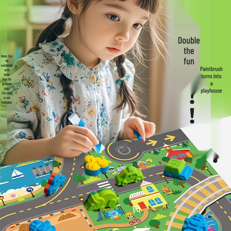 Ke Da Duck Цветной мультяшный карандаш и мел DIY Граффити игрушка для детей