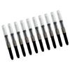 10Pcs/pack Standard Fountain Pen Converters Spirals Rotation Loading System Metal Collar Vacuum Sealed Ink Cartridges