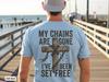 My Chains Are Gone Cross Design T-Shirt | Christian Faith, Set Free