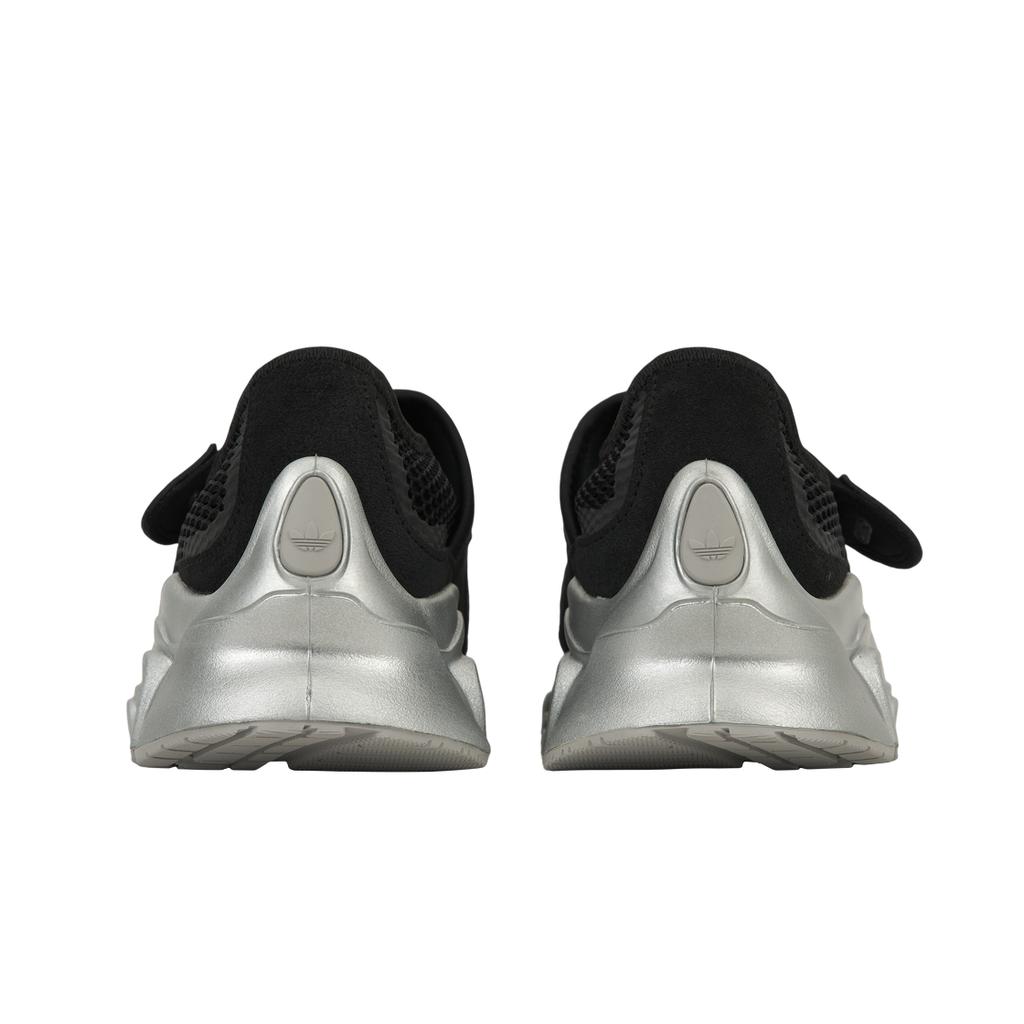 adidas AdiFOM Megajane Черные Металлик Серебристые Женские Кроссовки Core-Black Iron-Metallic JP8117