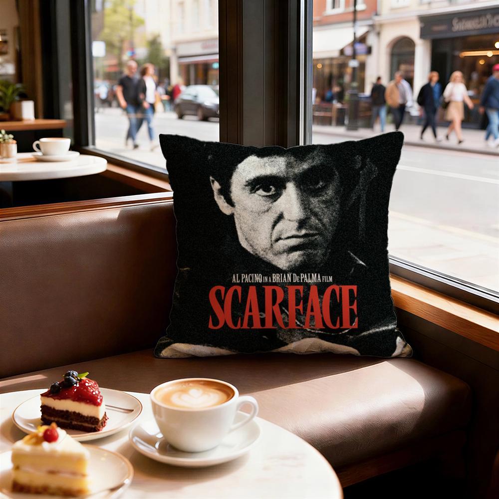 Movie Scarface Cushion Cover Decorative Cushions Covers Cover Sofa x Pillow Piece x x Pillowcase