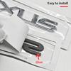 Interior Stickers 3D ABS Car Rear Trunk Emblem Badge Sticker Logo For Lexus ES300 IS300 IS350 ES250 ES350 IS250 CT200H GS350 NX2