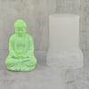 Candle Moulds Clay Moulds Crafts Moulds Hand-making Supplies Buddhism Shape Non-stick Silicone Material for Figure Craft