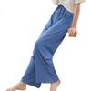 LangSha Women's Ice Silk Ultra-Thin Cooling Simple Sleep Pants, Plus Size