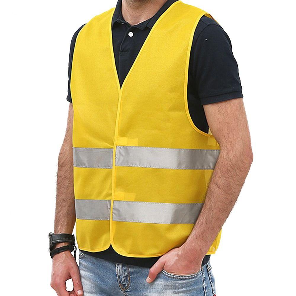 Reflective Vest Outdoor Construction Workwear Cycling Reflective Clothing High Visibility Vest