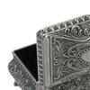 Antique Vintage Jewelry Box Silver Musical Jewelry Box Jewelry Boxes Metal Trinket Box  For Women
