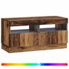 LED TV Cabinet Reclaimed Wood Engineered Wood