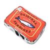 Funny Canned Sardines Makeup Bag for Lipstick Powder Hand Cream Creative Cosmetic Bag Travel Portable Zipper Bag