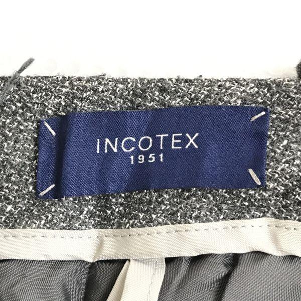 INCOTEX Брюки-кюлоты на подкладке из купры, размер 40, женские L, длина по внутреннему шву 59 см, серые(ИСПОЛЬЗОВАЛ)