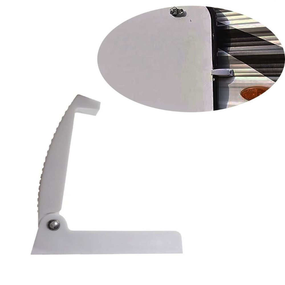 Rounded Baggage Door Clip Plastic Door Clip Hooks RV Door Catch Camper Trailer