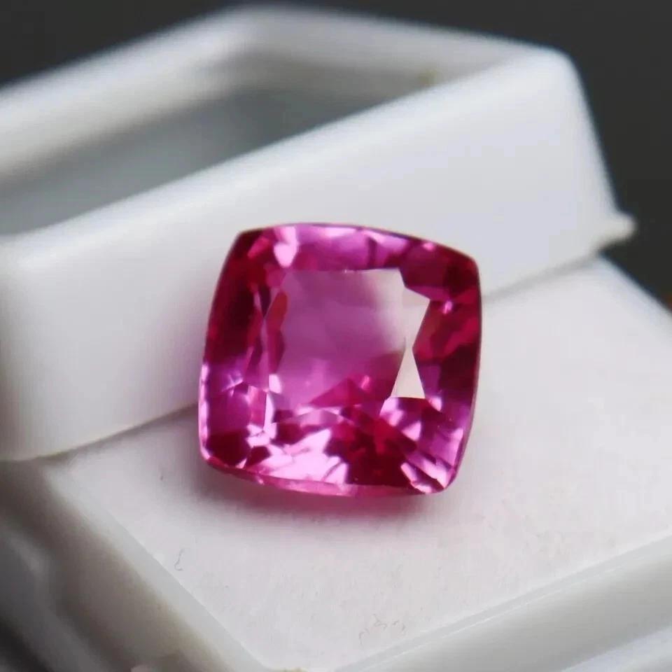 9+ Ct Natural Spinel Pink Cushion Stunning Certified Loose Gemstone