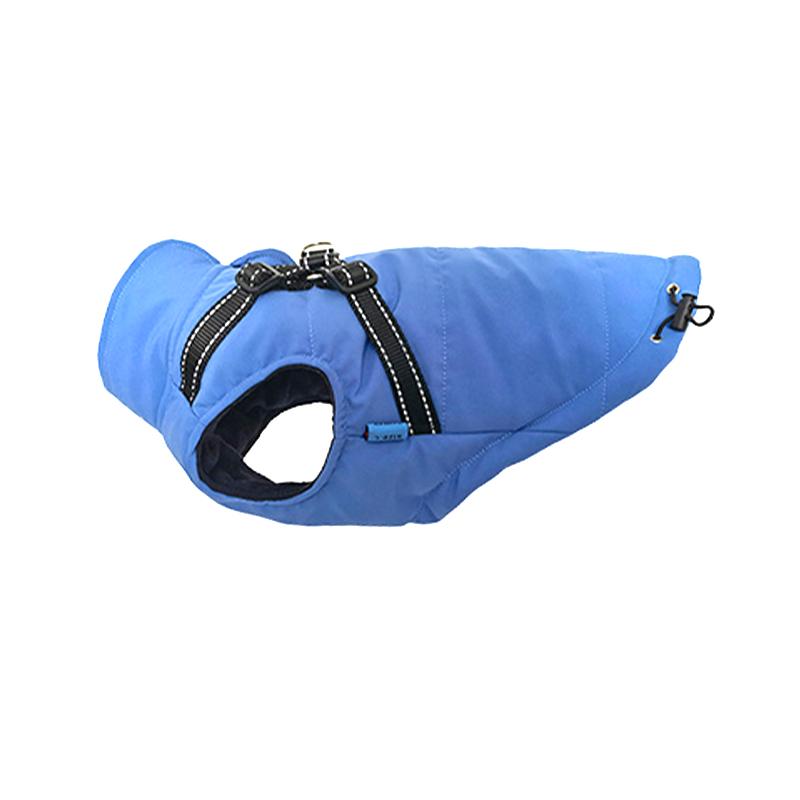 Теплое пальто для собак для маленьких и средних собак, куртка для щенков, одежда для домашних животных, светоотражающий зимний жилет с подкладкой для домашних животных, Йорки, чихуахуа, мопс