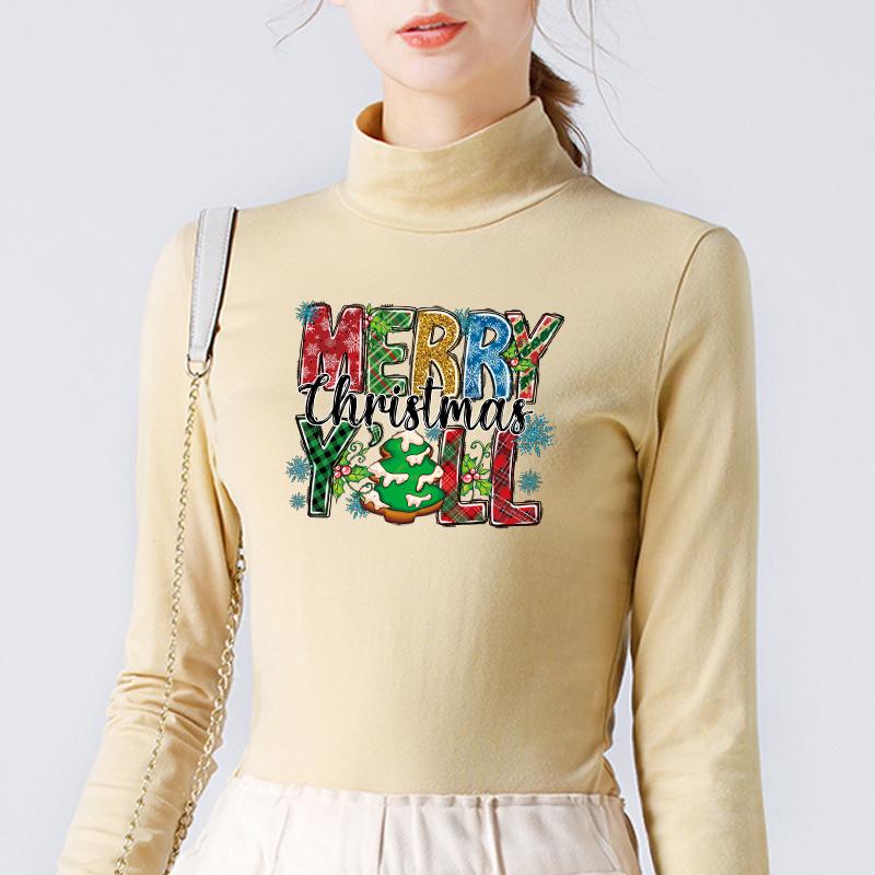 Буквы Рождественские Нашивки Для Одежды Толстовки Топы Термопресс A-Level Моющиеся Самодельные Виниловые Термонаклейки На Одежду