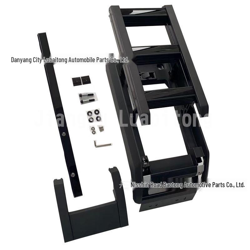 2020+ Defender Черная Лестница для подъема на крышу из алюминиевого сплава