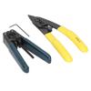 Fiber Cold Splicing Tool 3Port Pliers Optical Stripper Drop Cable Coating Scissor